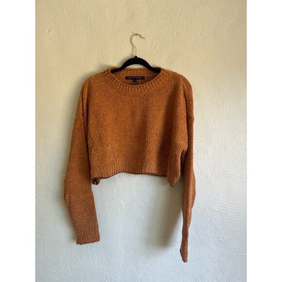 Anthropologie English Factory  Woman Cropped Knit Metallic Sweater , Siz… - Picture 3 of 10